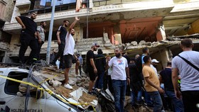 FOTO: Permukiman di Beirut Lebanon Luluh Lantak Diserang Israel
