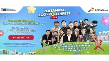 Pertamina Eco Youth Fest 2024 Ajak Gen Z Bergerak Kurangi Emisi