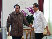  Momen SBY Bertemu Jokowi di Istana Merdeka Jakarta