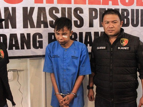 Pembunuh dan Pemerkosa Gadis Penjual Gorengan di Pariaman Divonis Mati