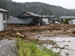 Banjir Landa Jepang, 6 Orang Tewas