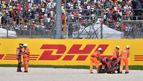 Bagnaia Telan Kecewa Usai Kecelakaan di MotoGP Emilia Romagna