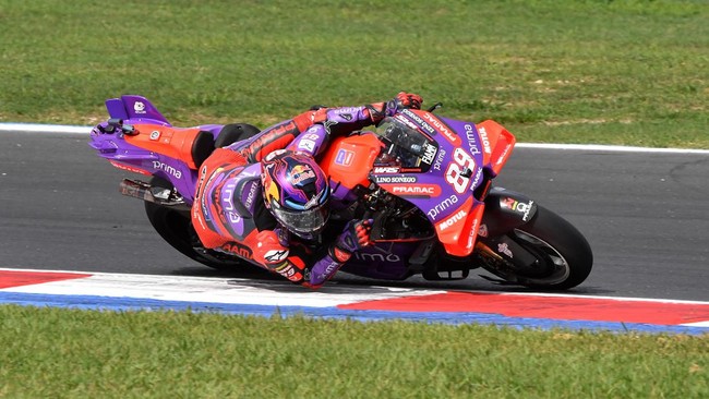Pembalap Pramac Racing Jorge Martin bertekad juara di MotoGP Mandalika 2024 setelah gagal juara di GP Emilia Romagna, Italia.