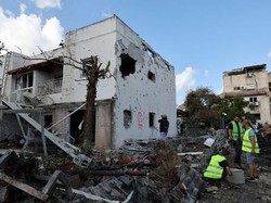 Video: Roket Hizbullah Hantam Kota Haifa Israel, 10 Orang Terluka