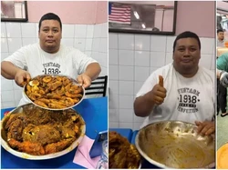 Wow! Pria Ini Pecahkan Rekor Beli Seporsi Nasi Kandar Rp 1,4 Juta