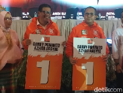 Susunan Tim Pemenangan Danny-Azhar di Pilgub Sulsel, Ada Eks Rektor UMI-Unhas