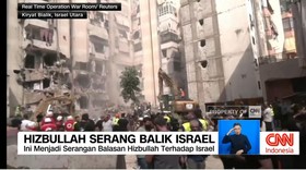 Hizbullah Serang Balik Israel