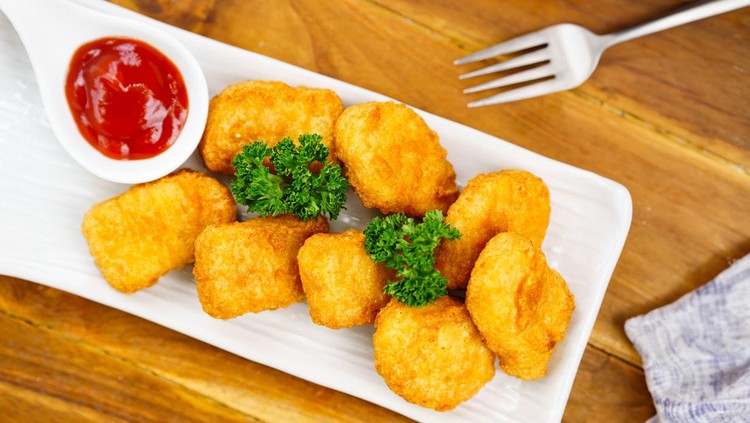 Ilustrasi nugget Ilustrasi nugget