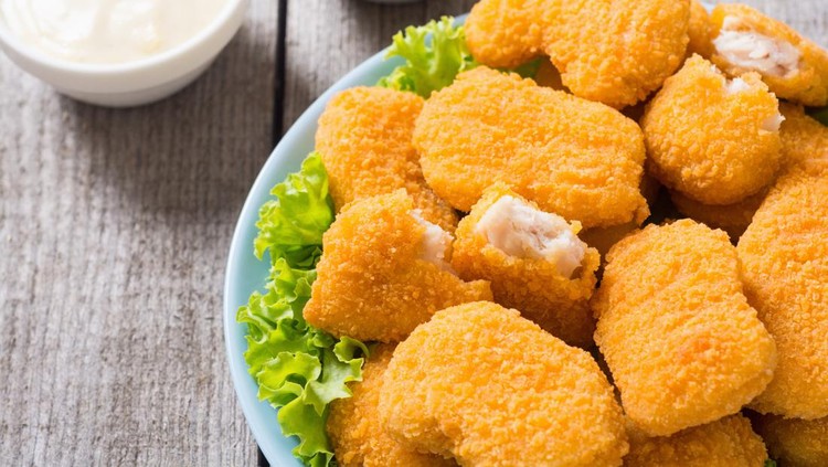 Ilustrasi nugget Ilustrasi nugget