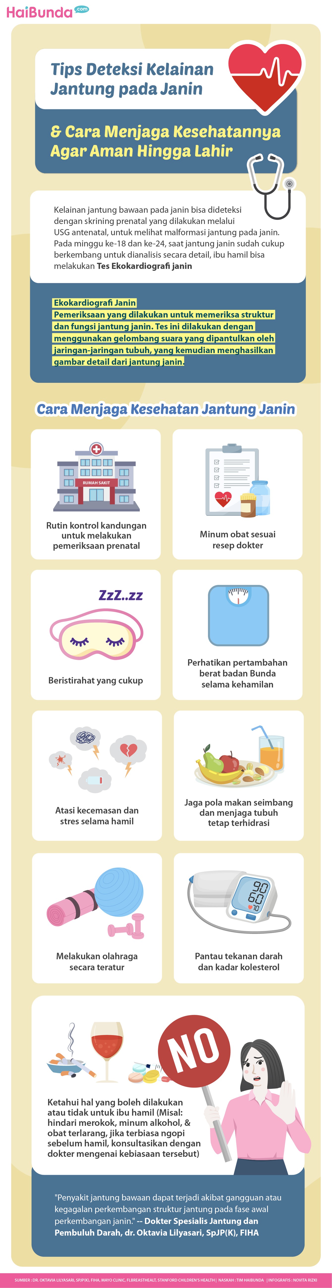 INFOG Tips Deteksi Kelainan Jantung pada Janin