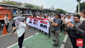 Jaringan Miskin Kota Demo Suarakan Golput di PIlgub DKI