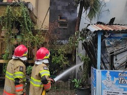 Kompleks Tempat Usaha di Timoho Jogja Terbakar, Api Diduga dari Penatu