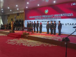 Pj Gubsu Fatoni Lantik 11 Pjs Kepala Daerah yang Kosong karena Maju Pilkada