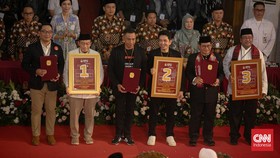 Poltracking: RK-Suswono Ungguli Pram-Rano & Dharma-Kun di Semua Aspek