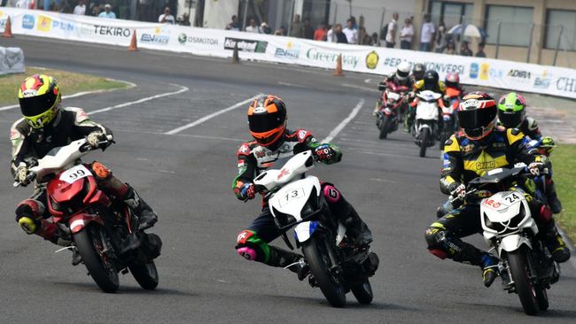 Balap Motor Listrik Konversi Pertama Dunia Digelar di Sirkuit Sentul