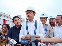 Jokowi Pamit ke Warga di Pontianak, Erick Thohir dan Bahlil Sedih