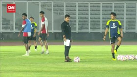 VIDEO: Timnas U20 Berlatih Finishing Jelang Laga Kualifikasi Piala Asi