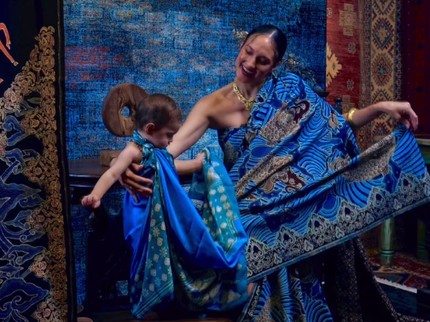 7 Potret Anak Artis Pakai Batik, Elegan dan Bikin Gemas!