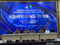 RS Polri Ungkap Penyebab 5 Jenazah di Kali Bekasi Belum Teridentifikasi