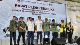 Daftar Lengkap Nomor Urut Paslon Peserta Pilkada Kota Bandung