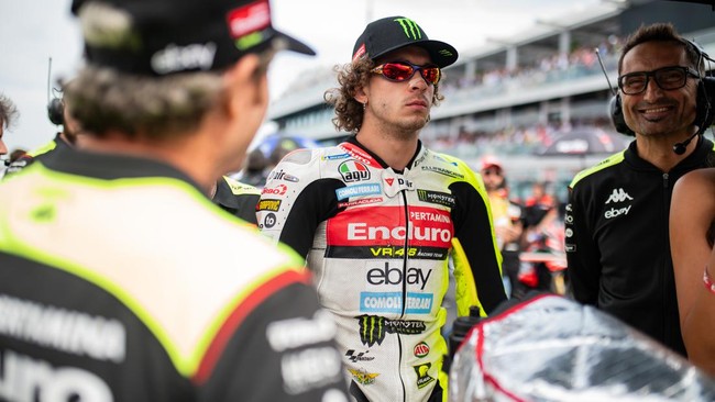 Pembalap Pertamina Enduro VR46 Marco Bezzecchi tidak sabar balapan di MotoGP Mandalika Pertamina Grand Prix 2024 di Sirkuit Mandalika, 27-29 September.