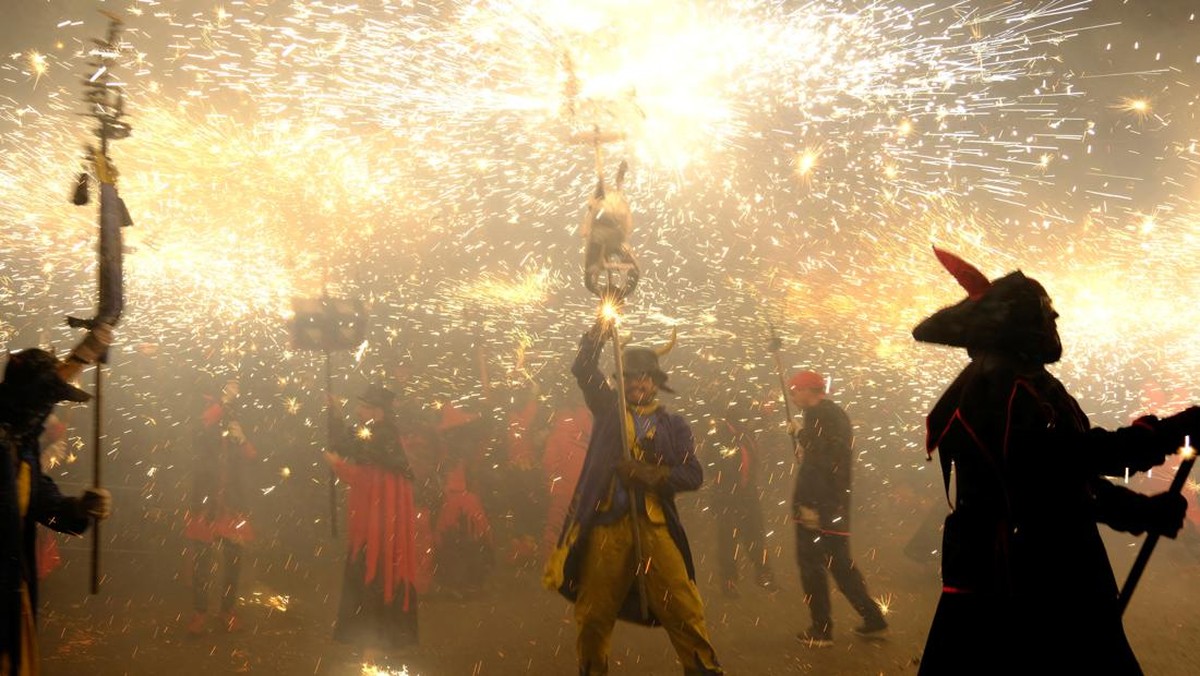 FOTO: 'Gerbang Neraka Terbuka' di Festival La Merce 2024