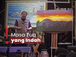 Melukis di Pestapora, SBY Dipuji Nikmati Pensiun dengan Berkarya