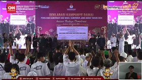 VIDEO: 4 Paslon Pilgub Jabar Setuju Pilkada Jabar Menyenangkan