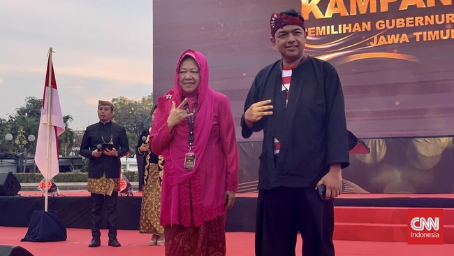 Calon gubernur Jawa Timur nomor urut tiga Tri Rismaharini berjanji memberi insentif dan tak memungut PNBP dari nelayan miskin, jika menang di Pilgub Jatim 2024.