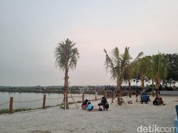 Spot Pasir Putih di Bekasi, Unik dan Tiket Masuk Gratis, Pengunjung Datang Lagi