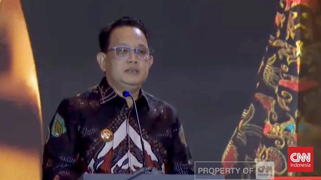 Pj Gubernur Jawa Timur Adhy Karyonopun berterima kasih kepada CNN Indonesia karena secara khusus menggelar ajang penghargaan ini di Surabaya, Jatim.