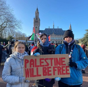 Aksi Aktivis Greta Thunberg Ikut Demo Bela Palestina, Sempat Ditangkap Polisi