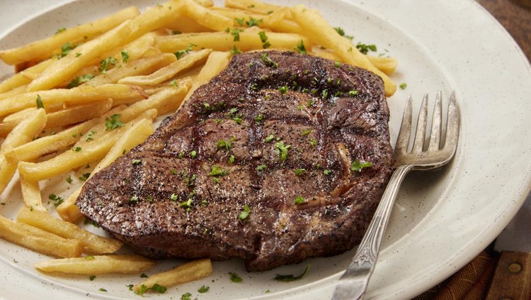 Ilustrasi steak