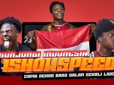 img-title Kunjungi Indonesia, IShowSpeed Capai Rekor Baru Dalam Sekali Live