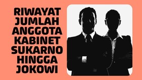 INFOGRAFIS: Jumlah Anggota Kabinet Sukarno hingga Jokowi