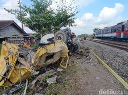 Laka KA Taksaka Vs Truk di Bantul, Sopir Terancam Pidana Bui