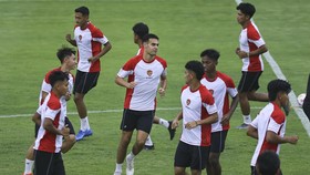 FOTO: Selesai Latihan, Saatnya Timnas Indonesia U-20 Berjuang
