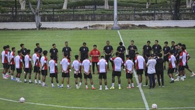 Pemain Timnas Indonesia U-20 Lahap Latihan Keras dari Indra Sjafri