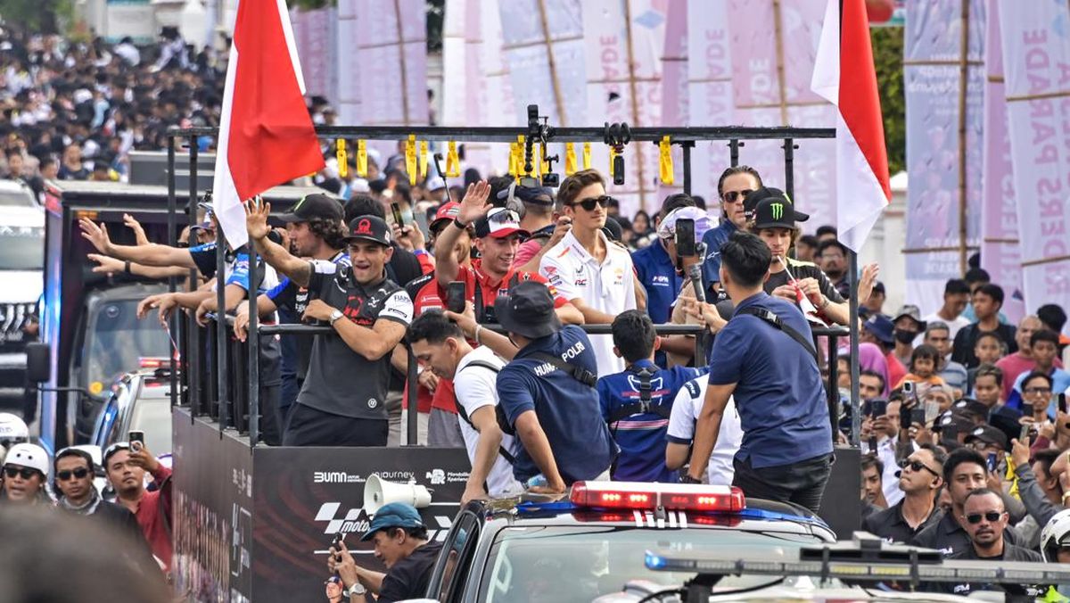 Kapan Riders Parade MotoGP Mandalika 2025 di Lombok?