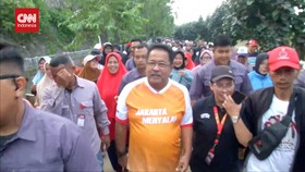 VIDEO: Kampanye Hari Pertama, Cawagub Rano Karno Keliling Jaksel