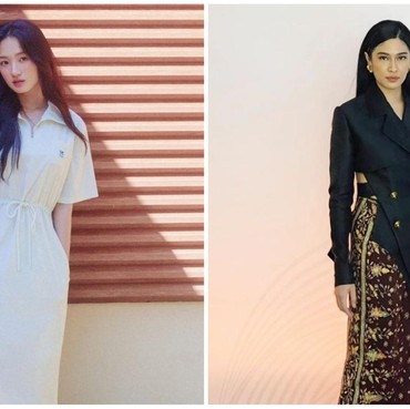 Foto Bareng Kim Hye Yoon di Festival Film Seoul, Dian Sastro Dinilai Lebih Cantik