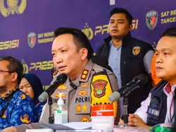 Polisi Sita Senjata Preman dan Drum yang Dirusak Bang Jago Penodong TK