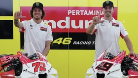 Livery Merah Putih Spesial Pertamina Enduro VR46 di MotoGP Mandalika