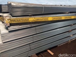 Bikin Bahaya, 1.100 Ton Baja Tanpa SNI Disegel!