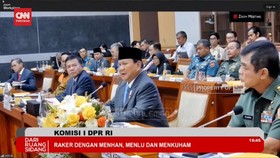 VIDEO: Prabowo Usul Anggaran Pertahanan Naik Minimal 1 Persen dari PDB