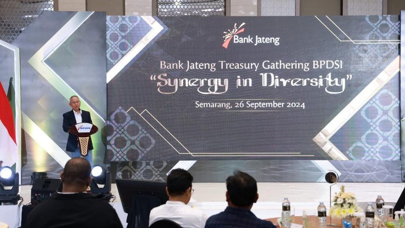 Bank Jateng kembali menunjukkan komitmennya dalam mendukung pendalaman pasar keuangan di Indonesia dengan menggelar Treasury Gathering 2024