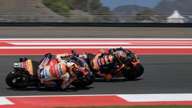FOTO: FP1 Jadi Pembuka Aksi Pembalap di MotoGP Mandalika