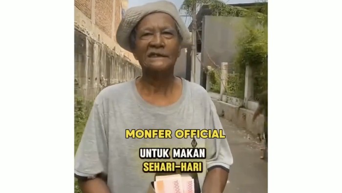 Duh! Sedekah Rp5 Juta Demi Konten, Seorang TikToker Diduga Aslinya Beri Rp200 Ribu