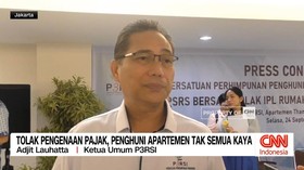 Tolak Pengenaan Pajak, Penghuni Apartemen Tak Semua Kaya