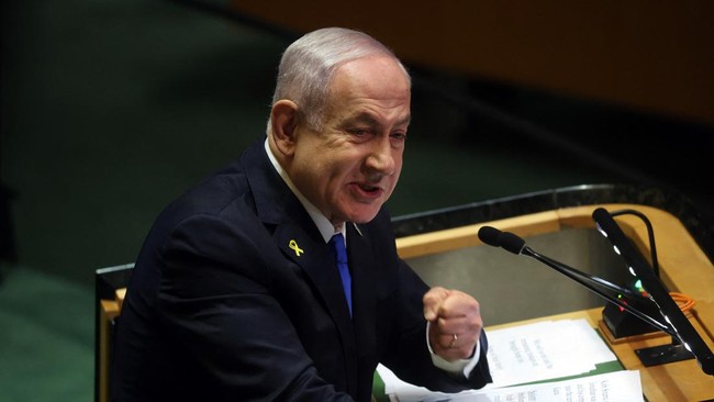 Netanyahu sebut Lebanon bisa bernasib sama seperti Jalur Gaza jika keberadaan milisi Hizbullah tetap ada.